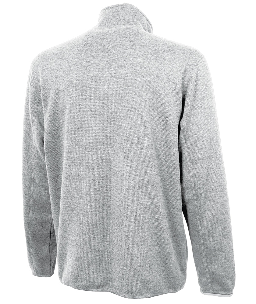 Charles River Men's Heathered Fleece Jacket Mens Apparel Sweatshirts & Fleece