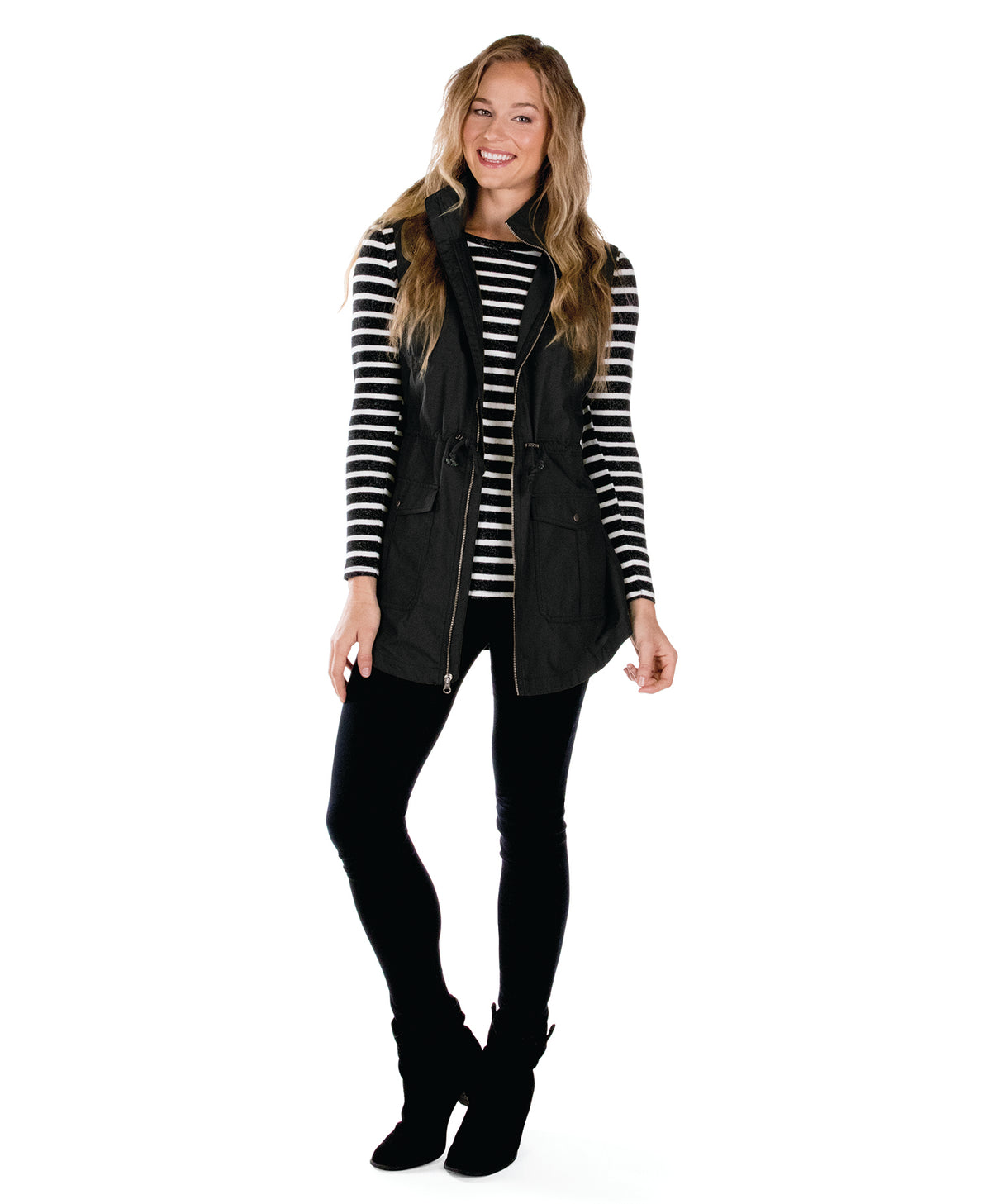 Charles River Women's Bristol Utility Vest Womens Apparel Jackets & Vests