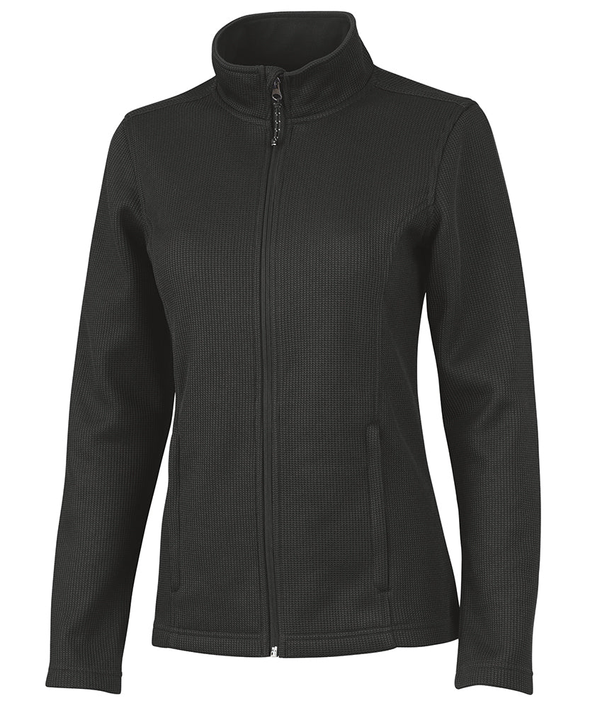 Charles River Women's Heritage Rib Knit Jacket Womens Apparel Jackets & Vests