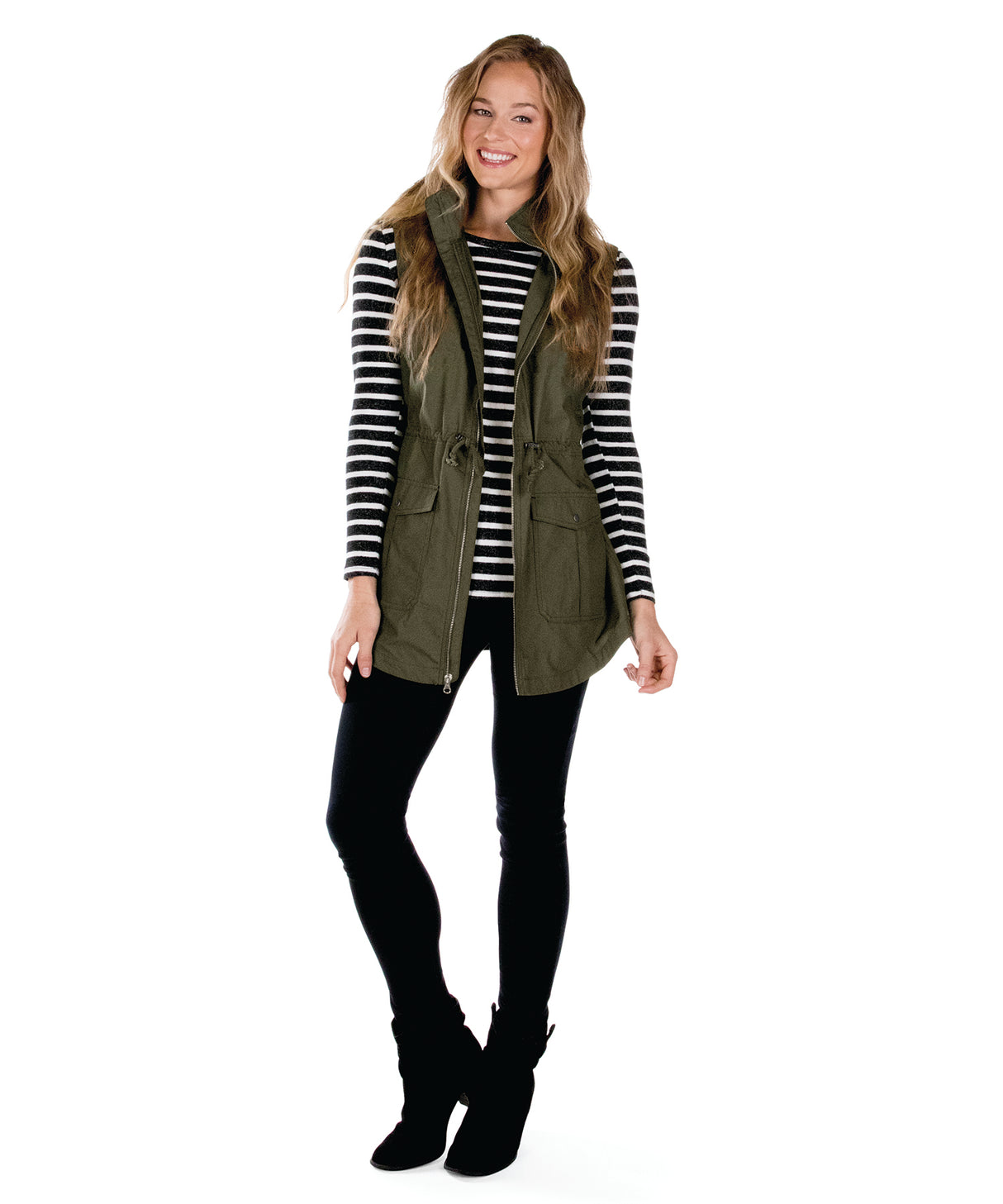 Charles River Women's Bristol Utility Vest Womens Apparel Jackets & Vests