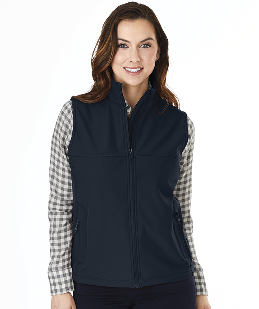 Charles River Women's Classic Soft Shell Vest Womens Apparel Jackets & Vests