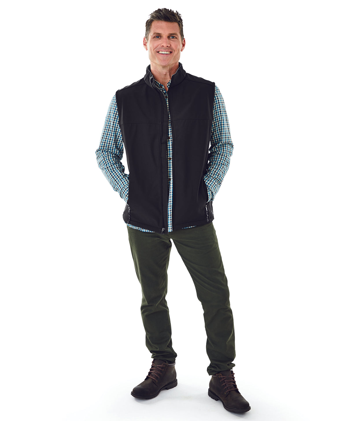 Charles River Men's Classic Soft Shell Vest Mens Apparel Jackets & Vests
