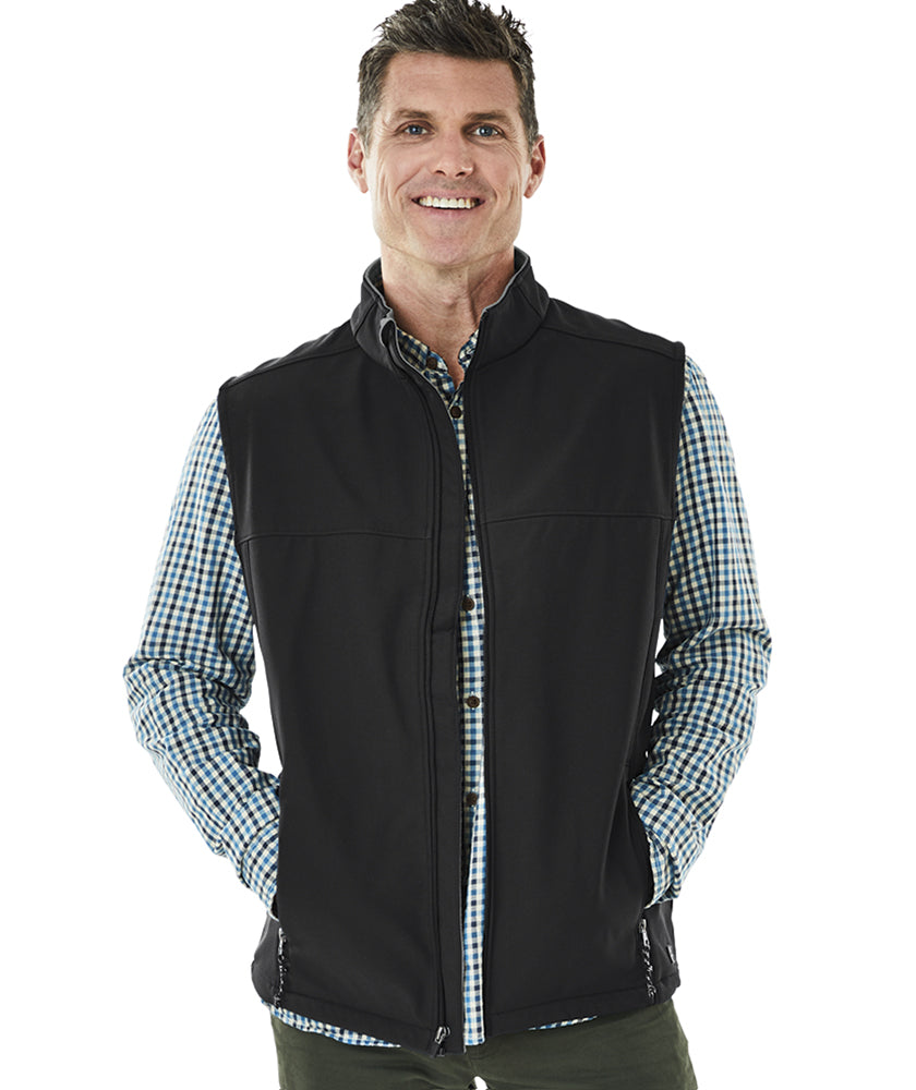 Charles River Men's Classic Soft Shell Vest Mens Apparel Jackets & Vests