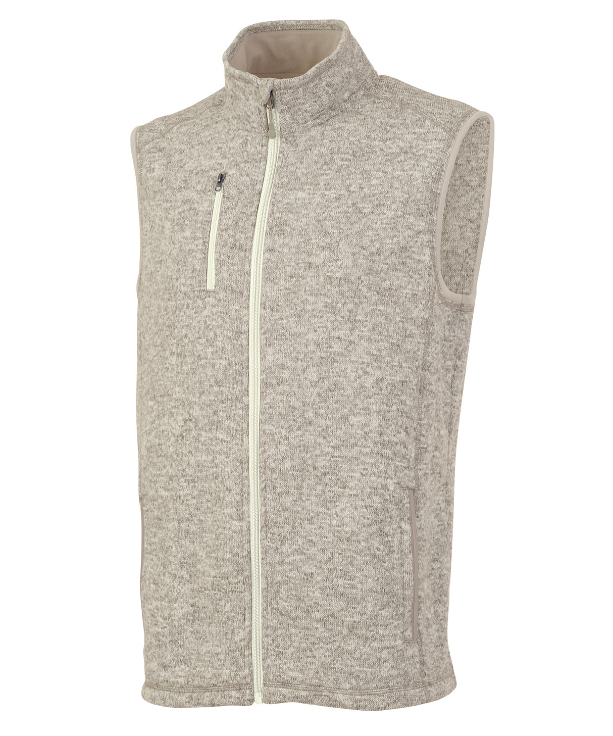 Charles River Men's Pacific Heathered Vest Mens Apparel Jackets & Vests