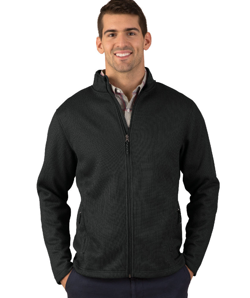 Charles River Men's Heritage Rib Knit Jacket Mens Apparel Jackets & Vests