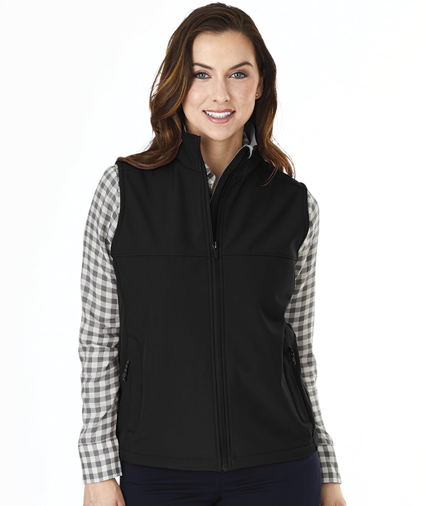 Charles River Women's Classic Soft Shell Vest Womens Apparel Jackets & Vests