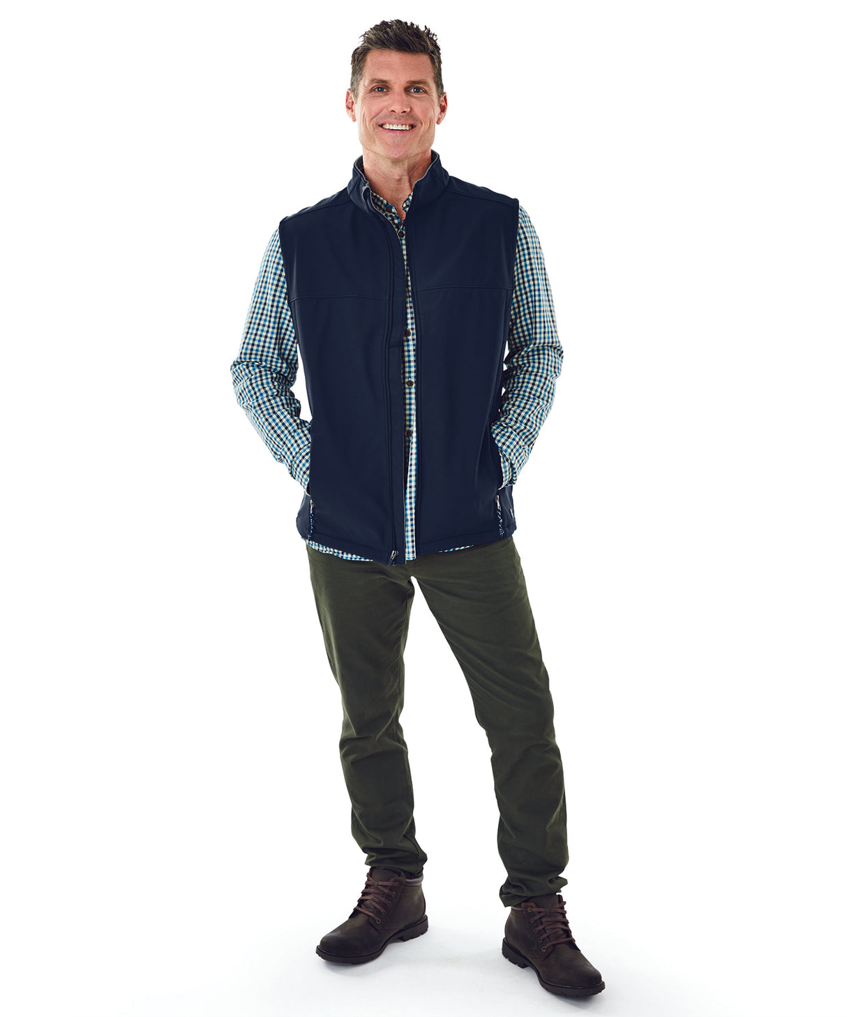 Charles River Men's Classic Soft Shell Vest Mens Apparel Jackets & Vests