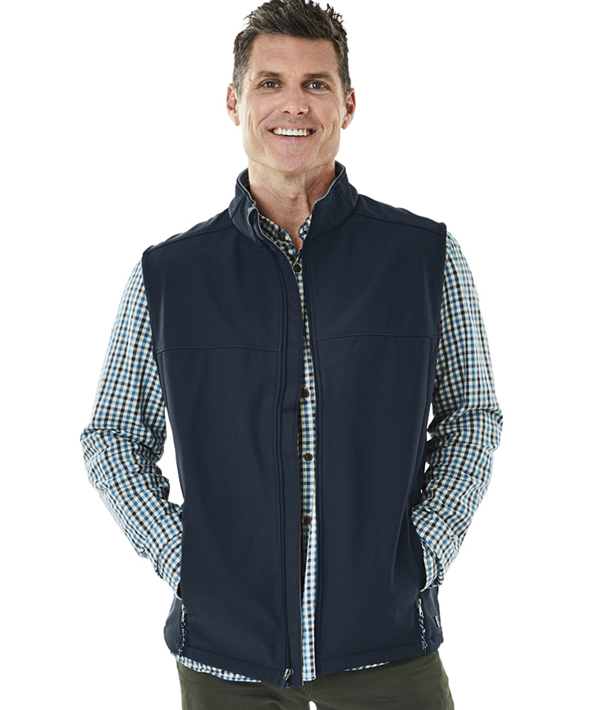 Charles River Men's Classic Soft Shell Vest Mens Apparel Jackets & Vests