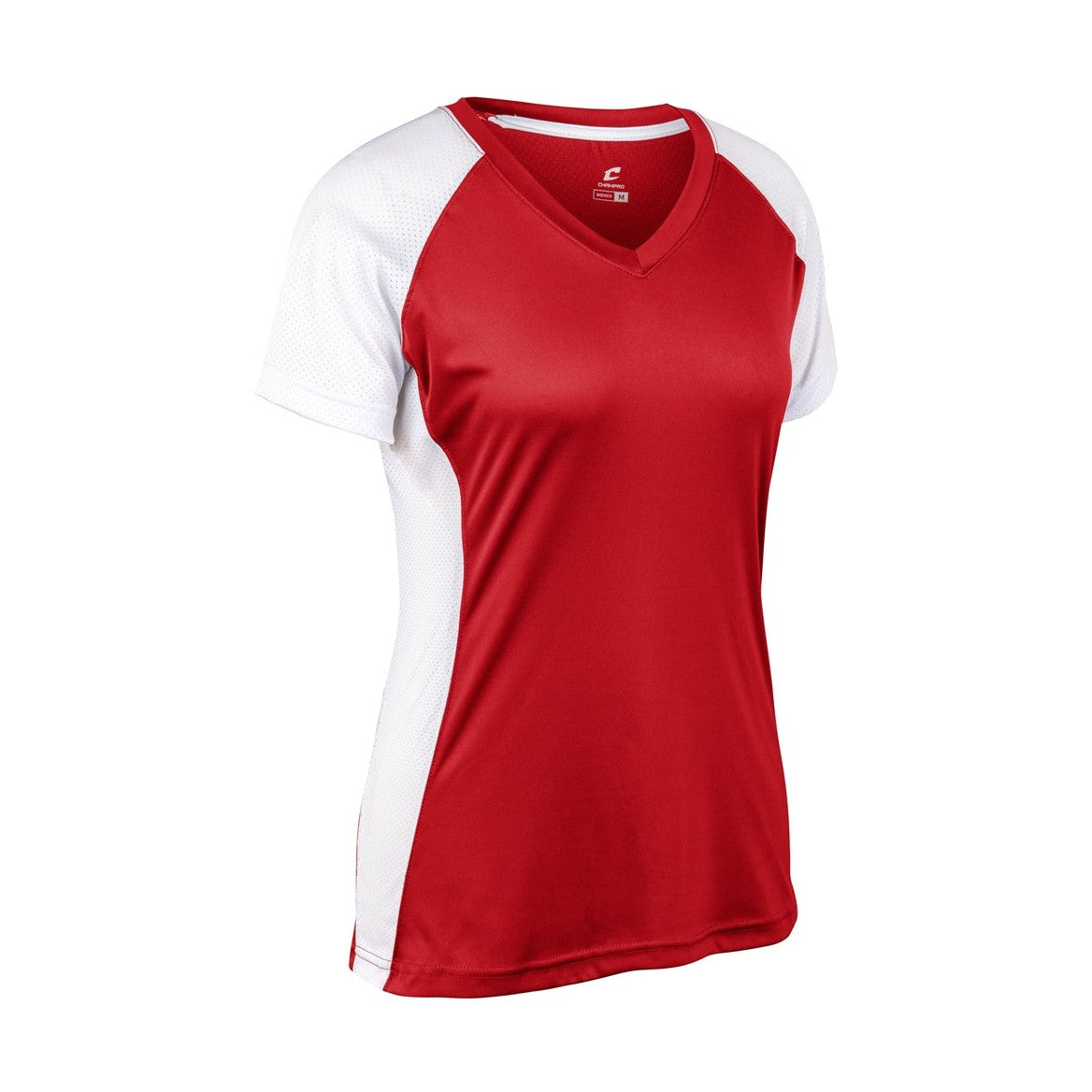 Champro Girl's Infinite V-Neck Short Sleeve Softball Jersey
