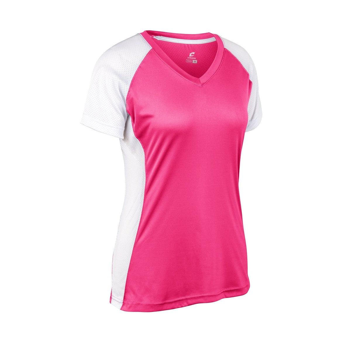 Champro Girl's Infinite V-Neck Short Sleeve Softball Jersey-1