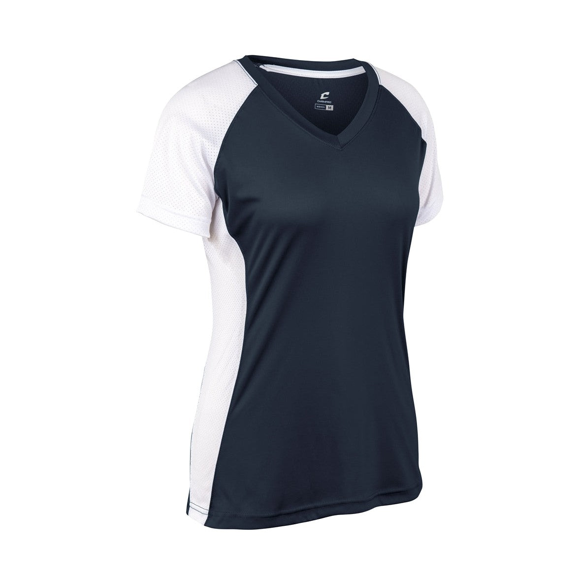 Champro Girl's Infinite V-Neck Short Sleeve Softball Jersey-1