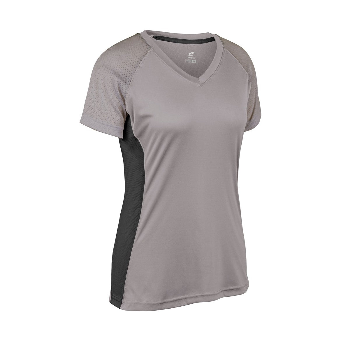 Champro Girl's Infinite V-Neck Short Sleeve Softball Jersey-1
