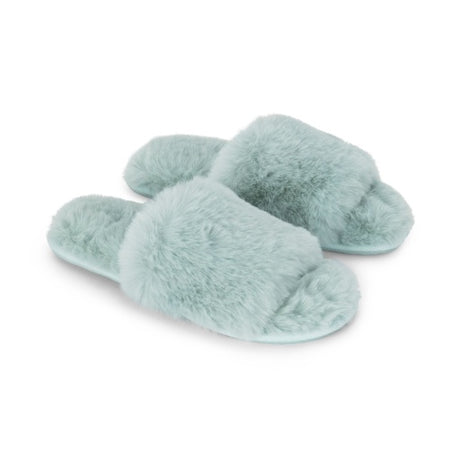 Lemon Women's Waterfront Solid Faux Fur Slide Slippers Womens Footwear Sandals & Slides