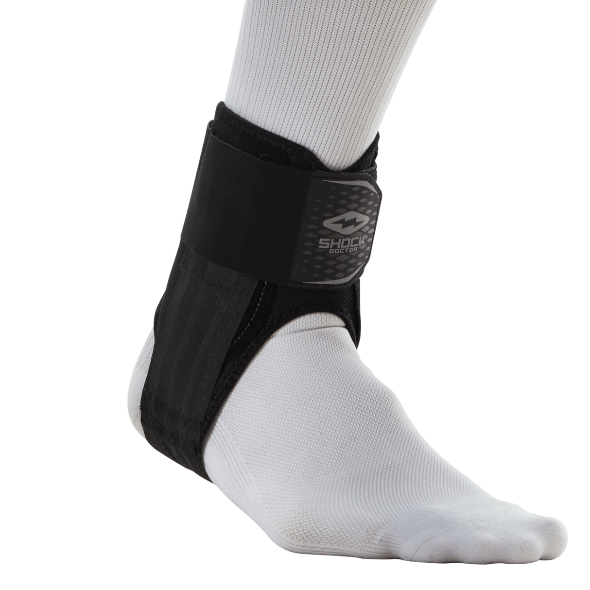 Shock Doctor Ultra Laceless Cleat Ankle Brace with Flex-Support Stays Unisex Accessories Health & Wellness
