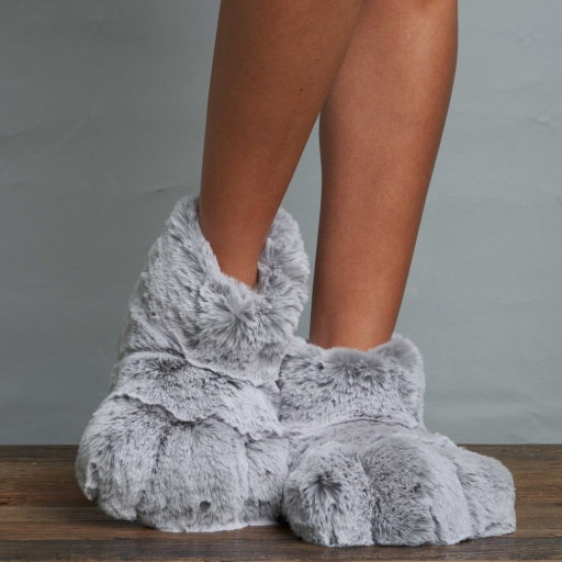 Lemon Women's Faux Fur Claw Womens Footwear Sandals & Slides