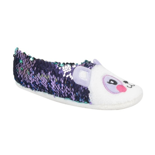 Skechers Girl's Sequin Cozies Youth Footwear Sandals & Slides