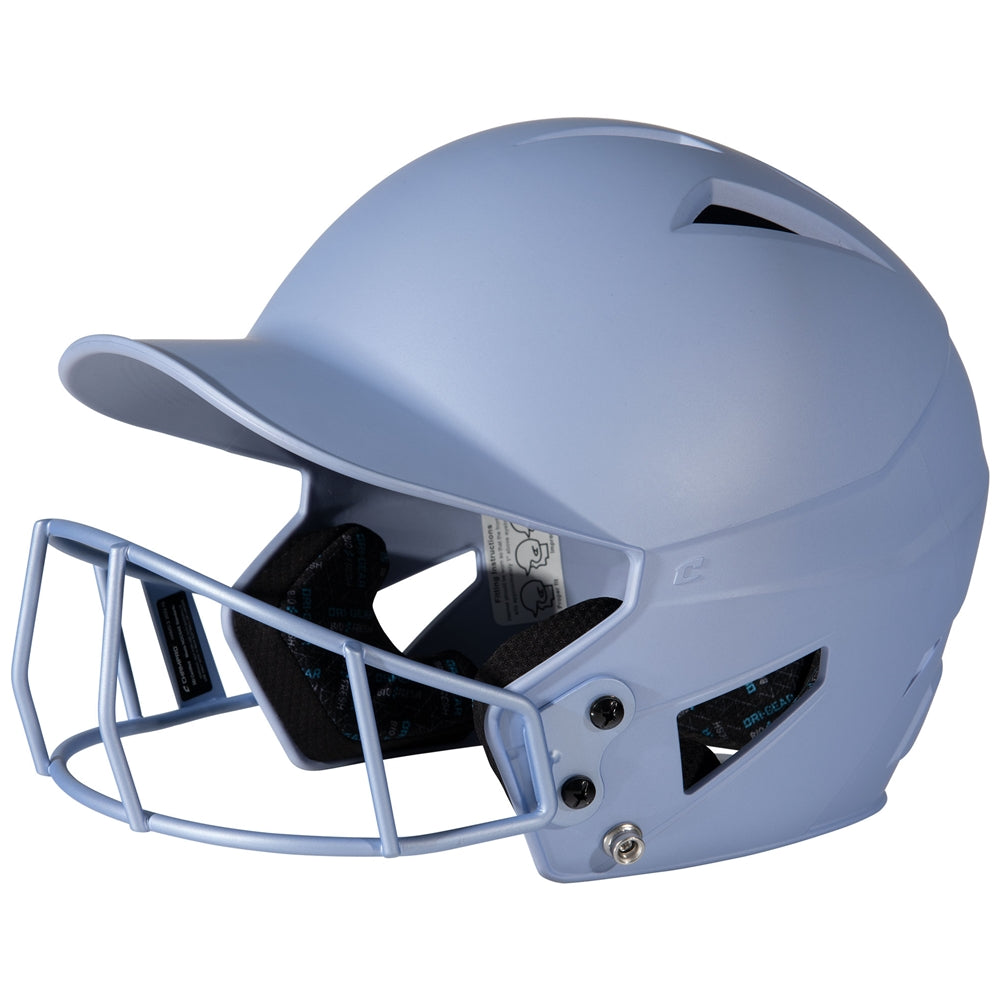 Champro Senior HX Matte Softball Batting Helmet with Facemask