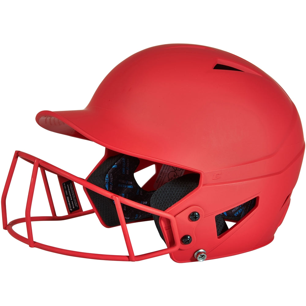 Champro HX Matte Softball Helmet with Facemask