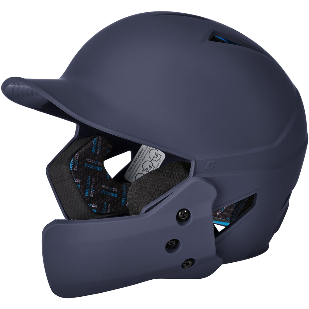 Champro Junior HX Gamer Plus Baseball Helmet with Flap Matte Finish Baseball Batting Helmets All