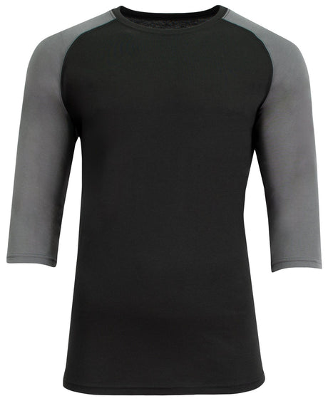 A4 Men's Softek 3/4 Sleeve Raglan Mens Apparel Shirts & Tops