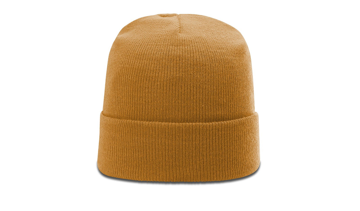 Richardson Solid Beanie with Cuff Unisex Accessories Hats & Caps