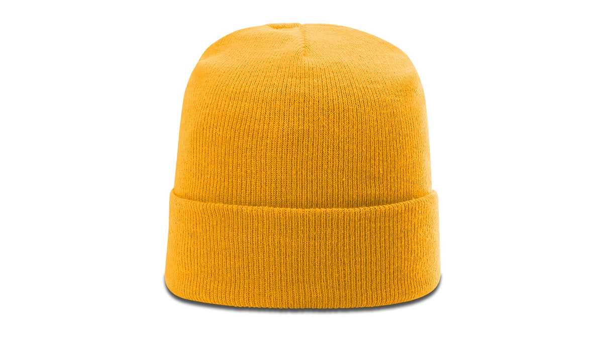 Richardson Solid Beanie with Cuff Unisex Accessories Hats & Caps