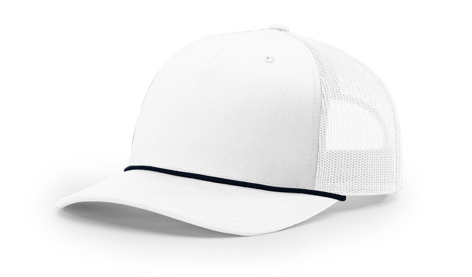 Richardson Five Panel Trucker with Rope Hat Unisex Accessories Hats & Caps