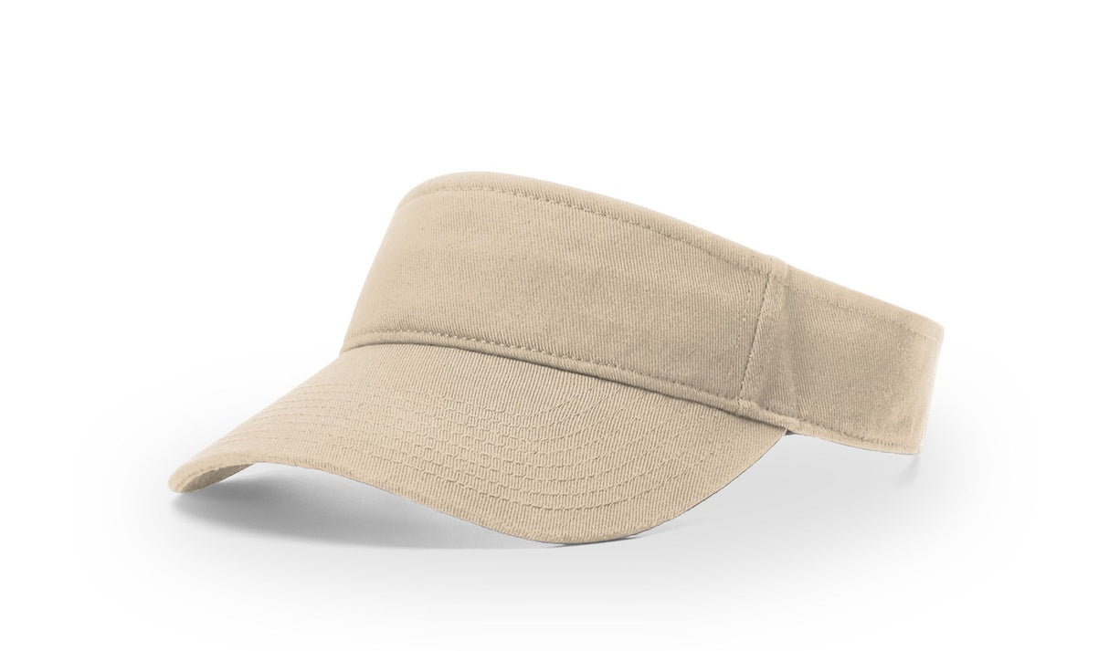 Richardson Garment Washed Visor Hat Unisex Accessories Hats & Caps