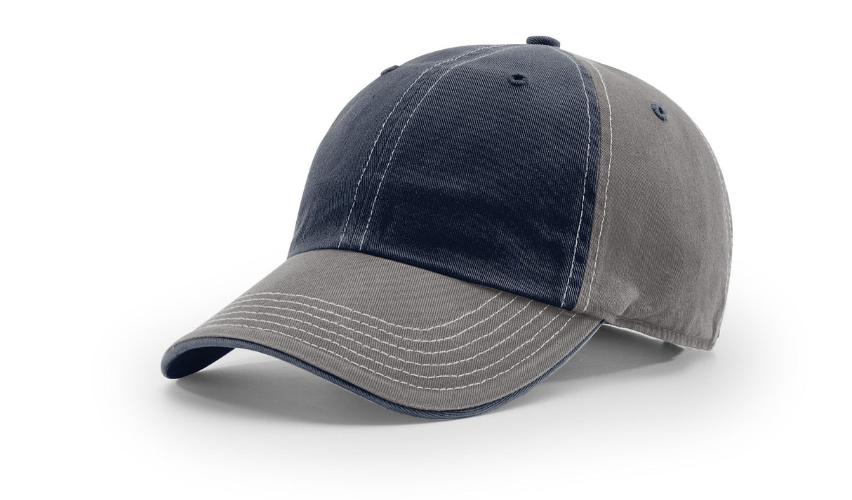 Richardson Washed Chino Charcoal Hat Unisex Accessories Hats & Caps