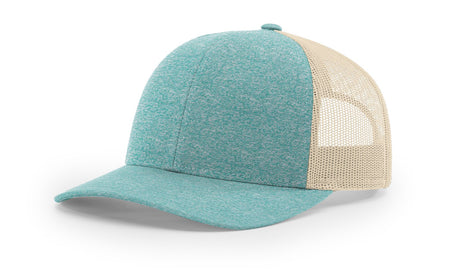 Richardson Low Pro Heather Trucker Hat Unisex Accessories Hats & Caps
