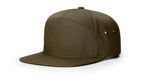 Richardson 7 Panel Twill Strapback Hat Unisex Accessories Hats & Caps