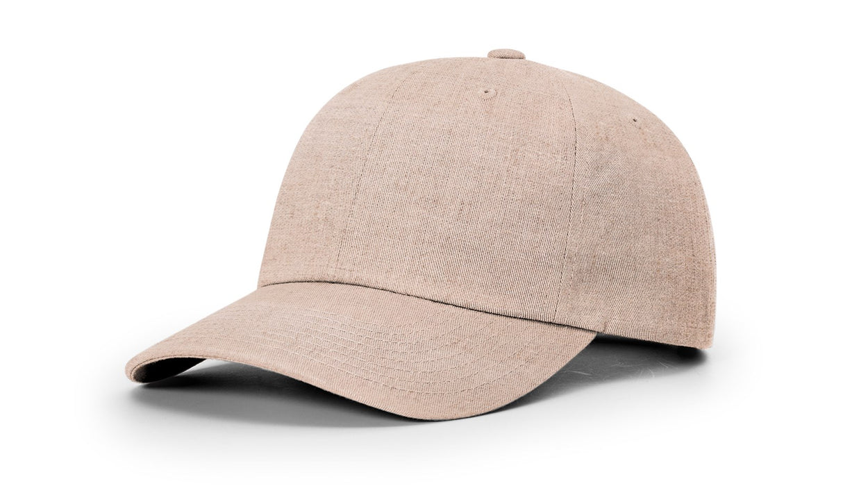 Richardson Premium Linen Dad Hat Unisex Accessories Hats & Caps