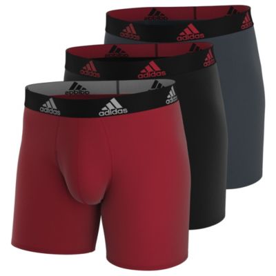 adidas Men's Performance 3-Pack Boxer Brief Mens Apparel Underwear