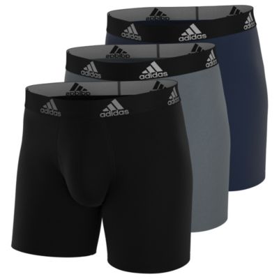 adidas Men's Performance 3-Pack Boxer Brief Mens Apparel Underwear