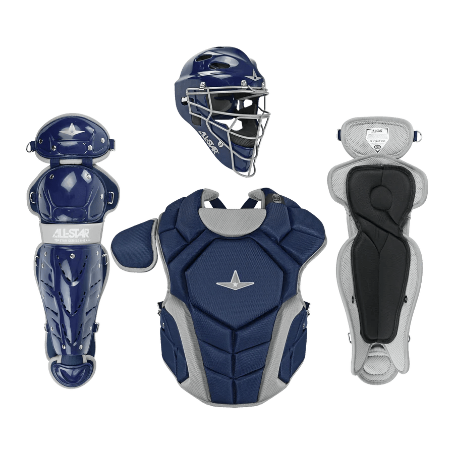 All Star Top Star Baseball Catching Kit Ages 12-16 Baseball Catcher's Protective Equipment All