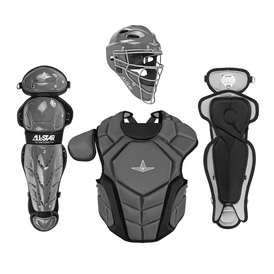 All Star Top Star Baseball Catching Kit Ages 12-16 Baseball Catcher's Protective Equipment All