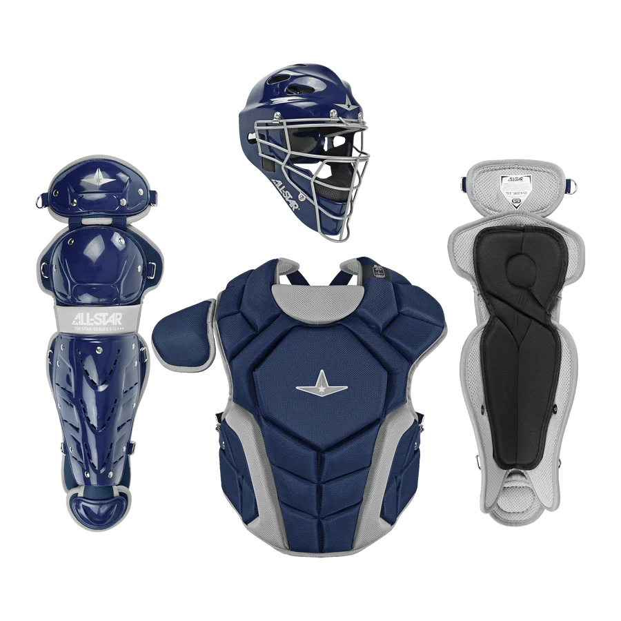 All Star Top Star Baseball Catching Kit Ages 7-9 Baseball Catcher's Protective Equipment All