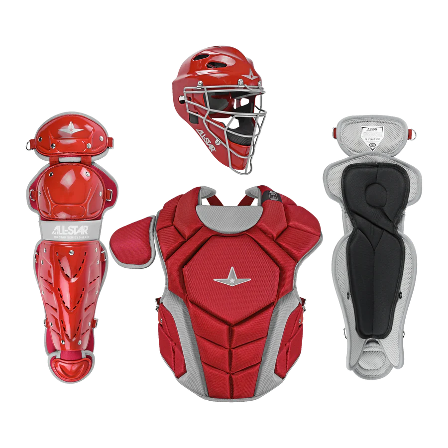 All Star Top Star Baseball Catching Kit Ages 7-9 Baseball Catcher's Protective Equipment All
