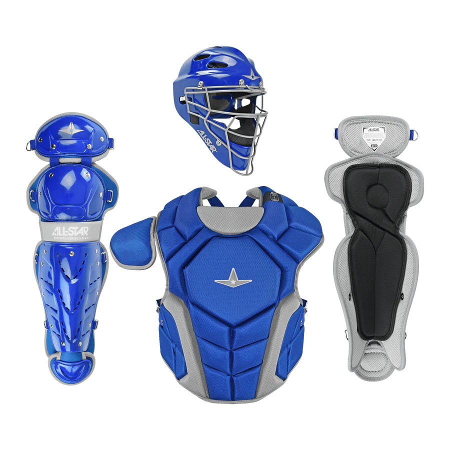 All Star Top Star Baseball Catching Kit Ages 9-12 Baseball Catcher's Protective Equipment All
