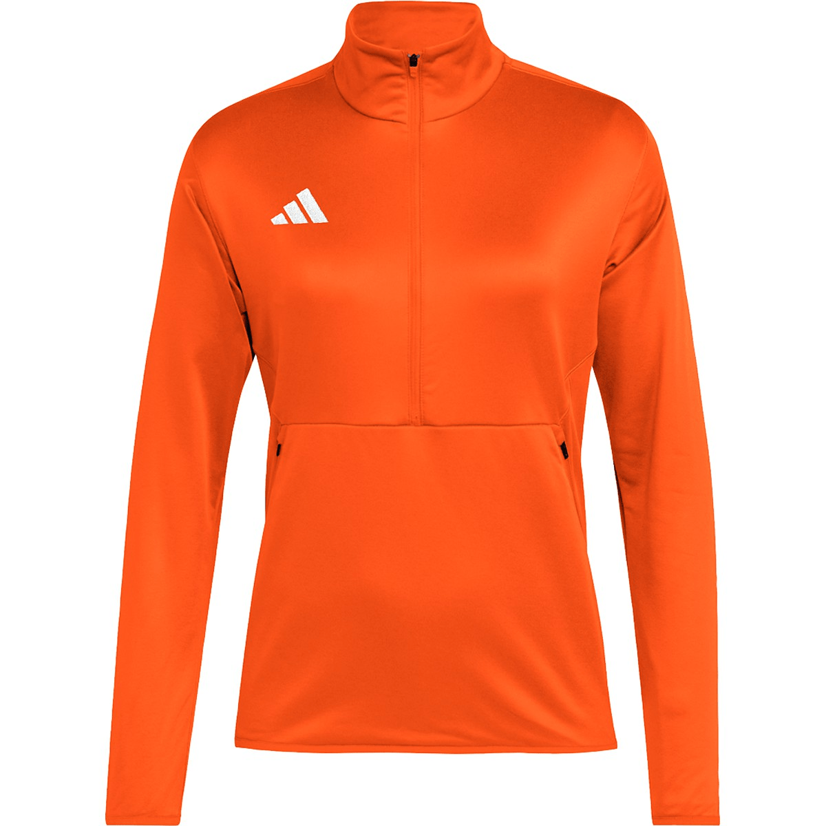 adidas Women's Sideline Knit 1/4 Zip Jacket Womens Apparel Sweatshirts & Fleece