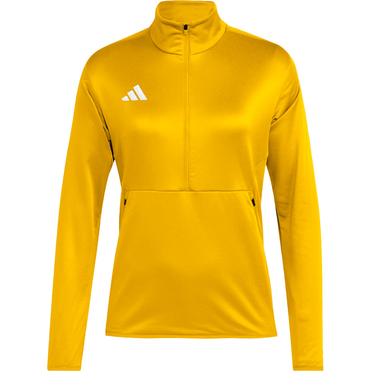 adidas Women's Sideline Knit 1/4 Zip Jacket Womens Apparel Sweatshirts & Fleece