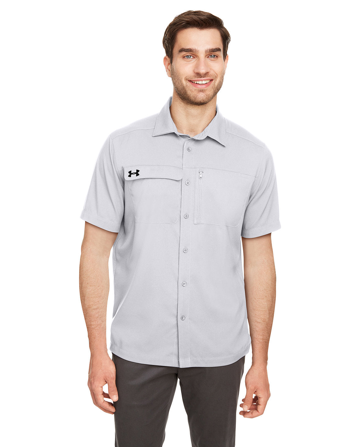 Under Armour Men's Motivate Coach Woven Shirt-1