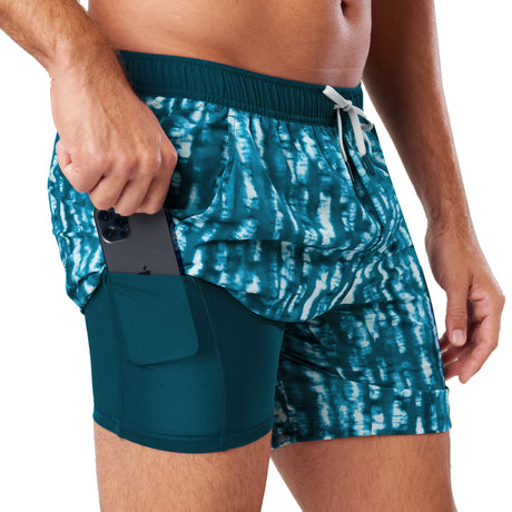 Nathan Men's Printed Essential 7" Shorts Mens Apparel Shorts