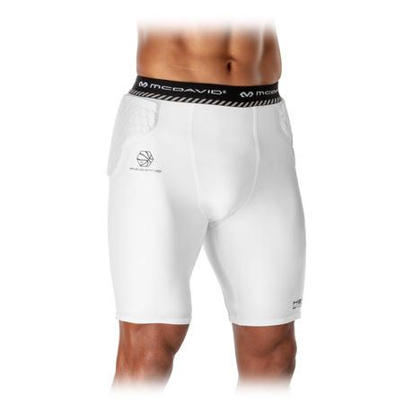McDavid Men's HEX Basketball Short with Hip & Tailbone Pads Basketball Shorts Adult