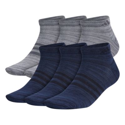 adidas Men's Superlite II 6-Pack Low Cut Socks Unisex Accessories Socks
