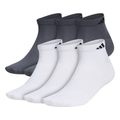 adidas Men's Superlite II 6-Pack Low Cut Socks Unisex Accessories Socks