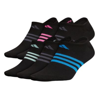 adidas Women's Superlite 6-Pack No Show Socks Unisex Accessories Socks