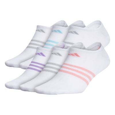 adidas Women's Superlite 6-Pack No Show Socks Unisex Accessories Socks