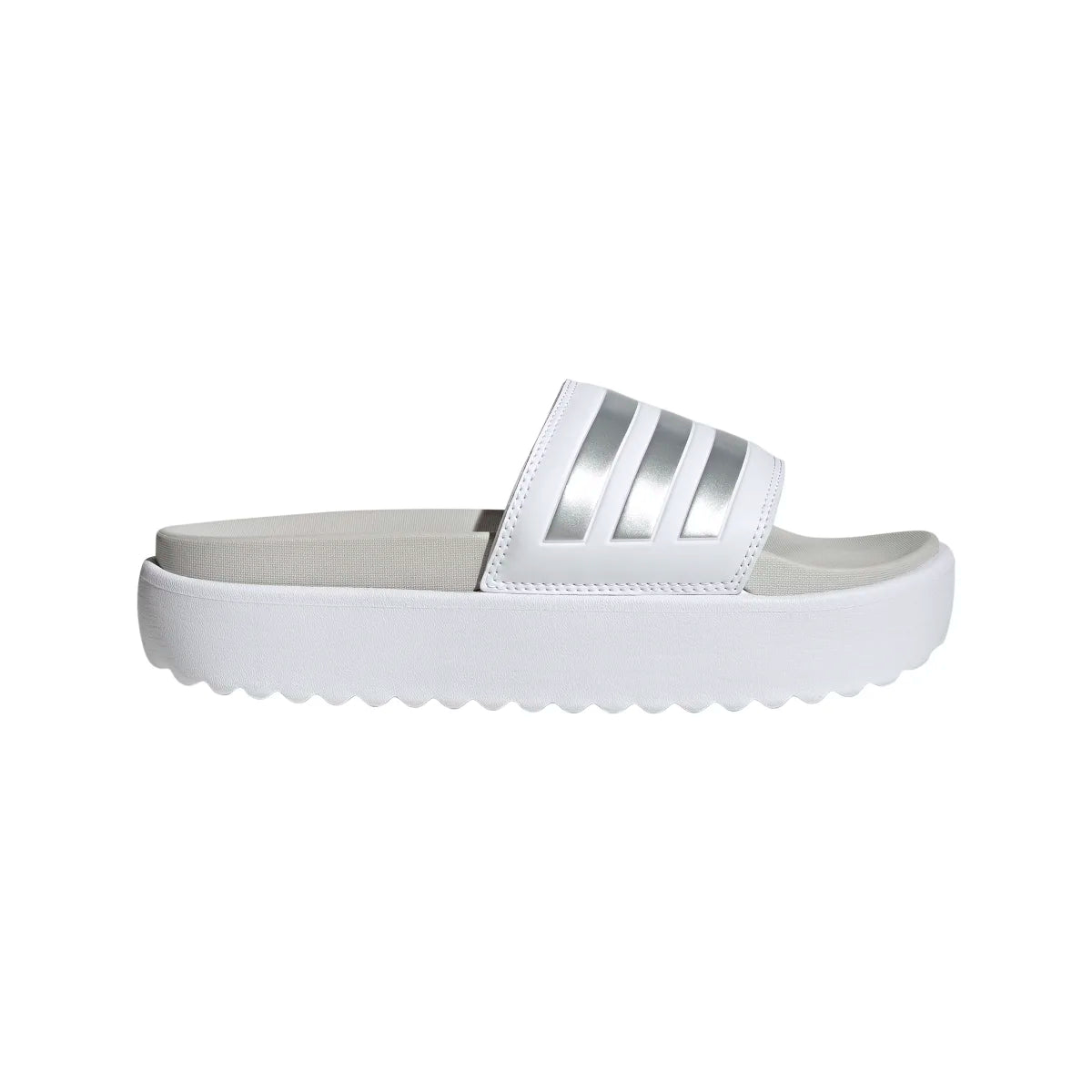 adidas Women's Adilette Platform Slides Womens Footwear Sandals & Slides