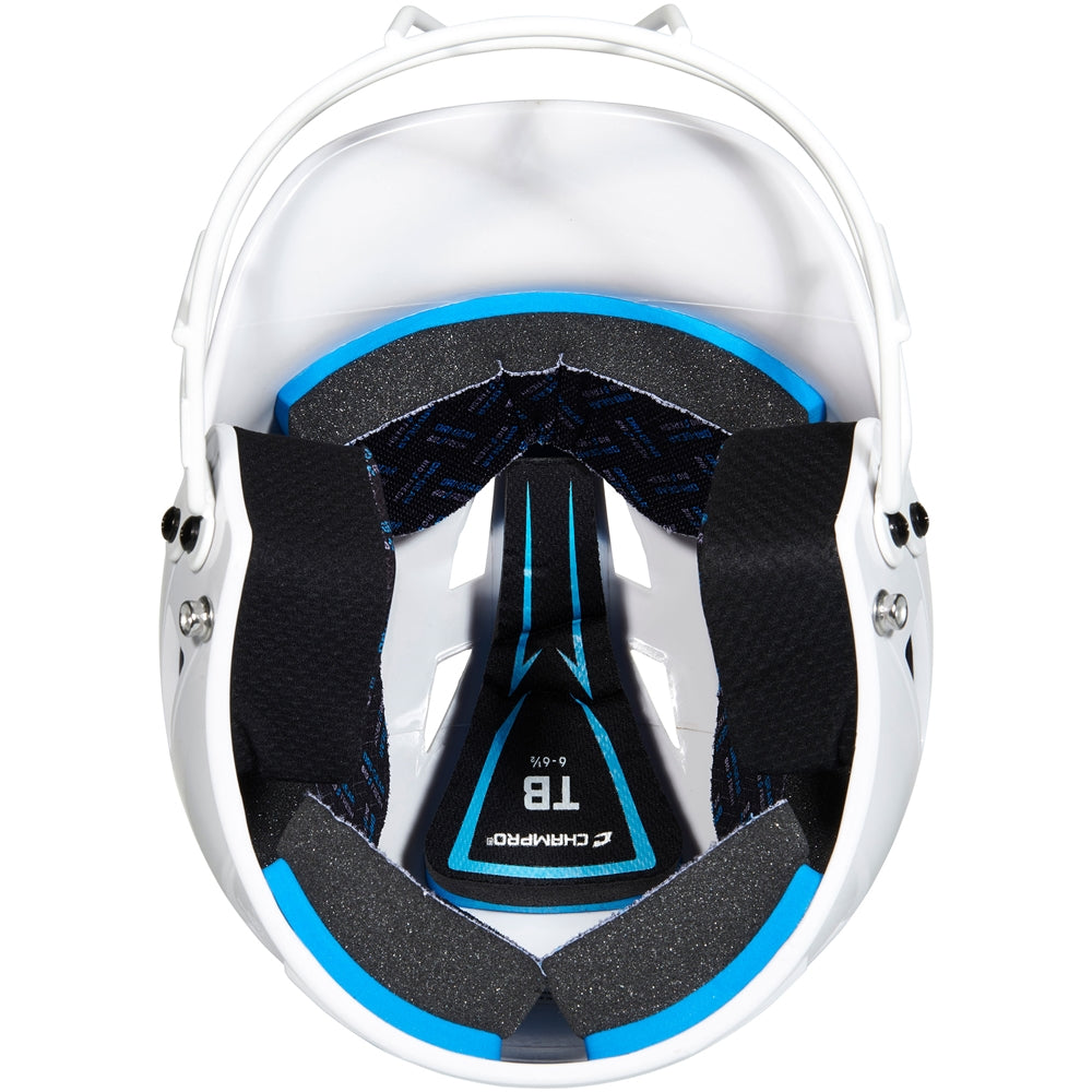 Champro T-Ball HX Rookie Fast Pitch Batting Helmet with Facemask-18